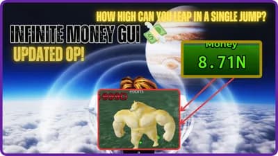 Preview of Auto jump inf money auto upgrade all etc
