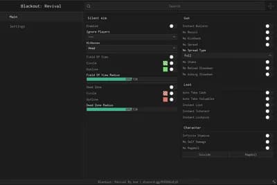 Preview of Blackout:Revival Script
