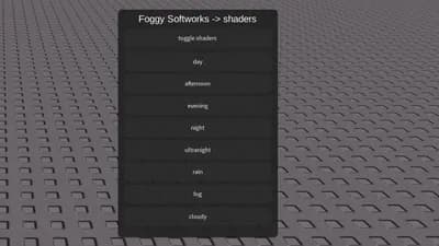 Preview of FoggyShaders