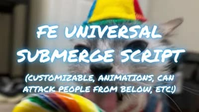 Preview of (UNIVERSAL) Swag's Submerge Tool Script