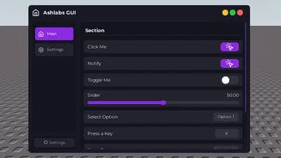Preview of Ash-Libs | UI Library