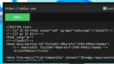 Preview of HTML VIEWER ON ROBLOX - 1.0.0v - FREE NOKEY 