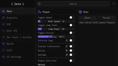 Preview of Zeta (my best Uni script)