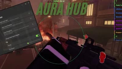 Preview of AuraHub script