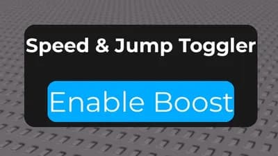 Preview of Speed & Jump booster (Roblox)