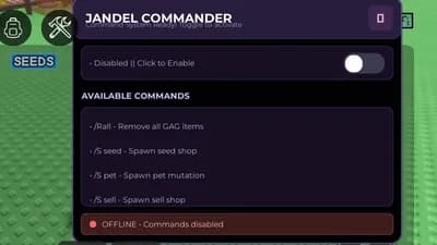 Preview of Jandel Admin commander 