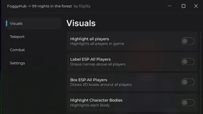 Preview of 99 nights FoggyHub
