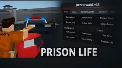 Preview of Prison Life OP Script Keyless