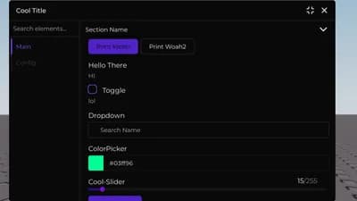 Preview of 3itx UI Lib