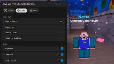 Preview of Keys and Knives OP script! Easy wins