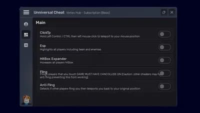 Preview of Unniversal Cheat - Vortex Hub