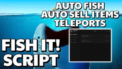 Preview of Auto Fish Auto Sell Teleports Infinite Oxygen And More
