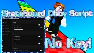 Preview of (KEYLESS) Skateboard obby