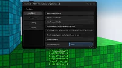Preview of Universal obby script OP (1.2 VER)