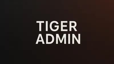 Preview of Tiger Admin