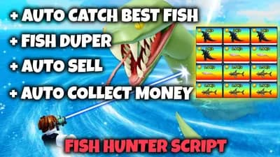 Preview of Fish Auto Catch Fish Duper Auto Sell Auto Collect OP
