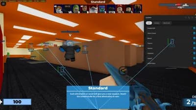 Preview of Aimbot and ESP for Arsenal