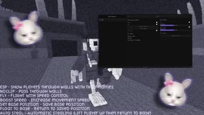 Preview of Script - ESP,NoClip ,Fly ,Set Base Position,Float to Base