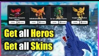 Preview of [FE] Brainrot Battlegrounds Script - Get all Heros, Skins