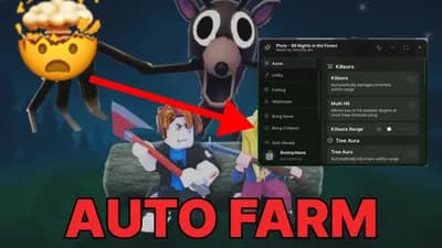 Preview of [Pluto Hub] 99 Nights In The Forest Auto Farm Best Script!