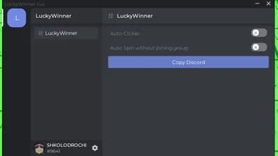 Preview of Click For Free UGC Items | LuckyWinner GUI