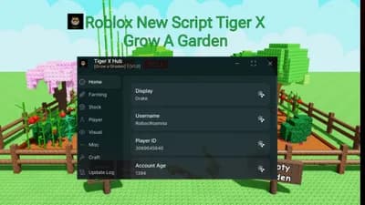 Preview of Tiger X Grow a Garden