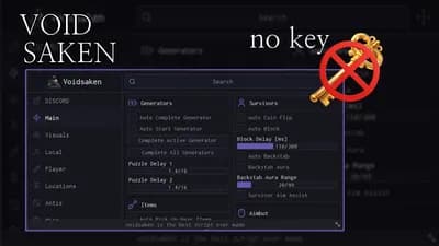 Preview of Voidsaken Keyless Forsaken Script