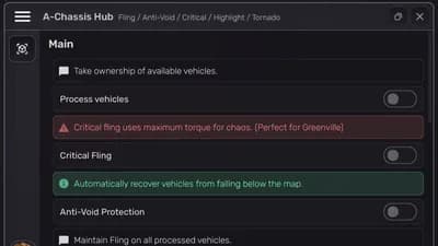 Preview of A-Chassis Hub 【Any A-Chassis Fling】