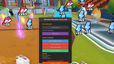 Preview of Pro Kick Simulator Auto Farm v1.0 - Auto Collect, Win Farm