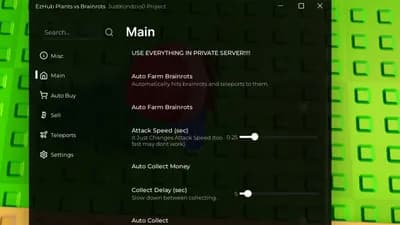 Preview of EzHub BEST script for this game