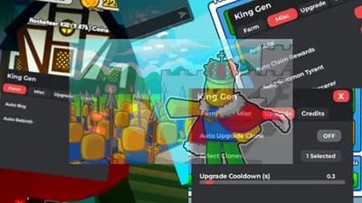 Preview of Gui with Auto Buy & Auto Rebirth & Crate Farm