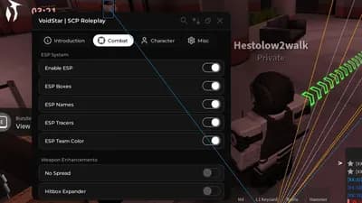Preview of VoidStar | SCP: roleplay script | NEW UPDATE