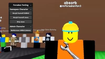 Preview of MORPH INTO ADMIN OR GAMEPASS CHARACTER