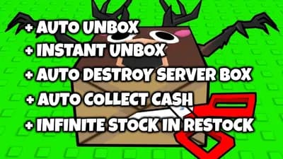 Preview of INSTA DESTROY BOX INF RESTOCK + AUTO COLLECT CASH