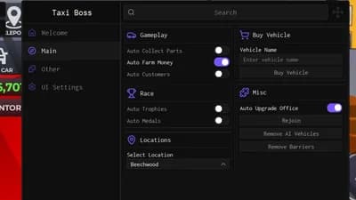 Preview of Auto Farm Money | Auto Collect Items | Auto Race | Keyless