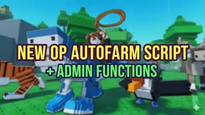 Preview of NEW AUTOFARM + OP ADMIN FUNCTIONS