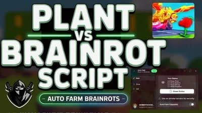 Preview of Synz HUB  [🚀UPDATED] Plants Vs Brainrot AUTO FARM, DUPE  