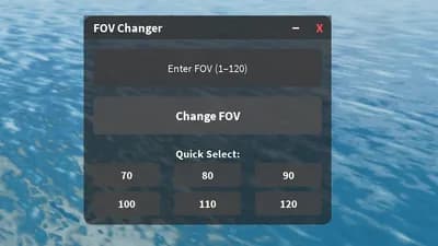 Preview of FOV Changer GUI (2025)