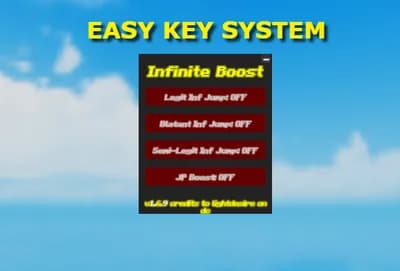 Preview of Infinite Boost v1.69 Final               ( Easy Key System )