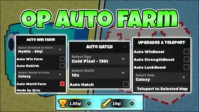 Preview of Auto Farm All Brainrot Instantly, Auto Click, Auto Hatch 10x