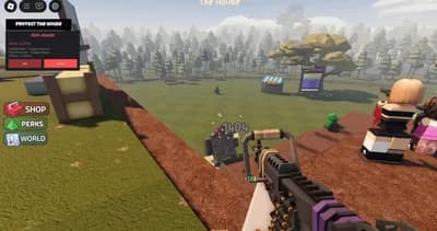 Preview of Protect The House From Monsters Rage Aimbot + Inf Ammo 