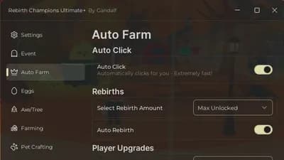 Preview of Rebirth Champions Ultimate | Auto Farm | Halloween Event