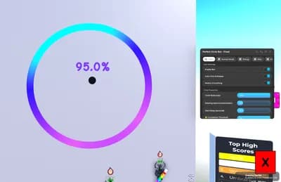 Preview of Perfect circle a bit buggy my first script that is public.