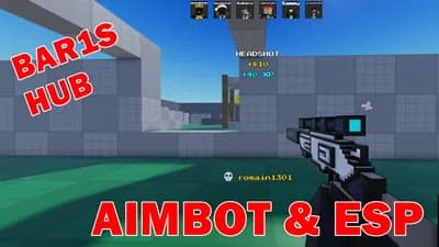 Preview of BAR1S HUB - Aimbot, Esp, Aim Head