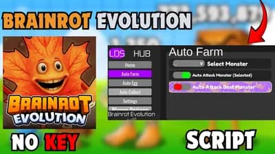 Preview of Brainrot Evolution Script 