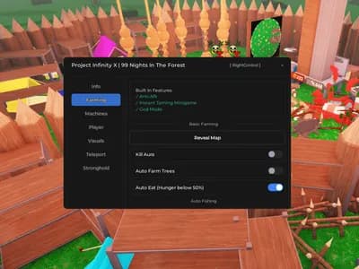 Preview of 99 Nights in the Forest (Project Infinity X)