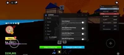 Preview of [FourHub] AutoFarm,Teleport,Auto Raid And More