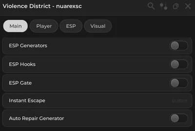 Preview of VIOLENCE DISTRICT SCRIPT - ESP, AUTO GENERATOR & MORE