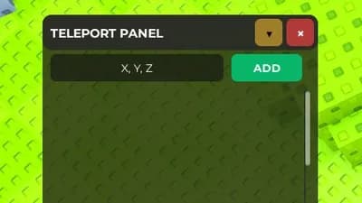 Preview of Live Cords + Tp to saved Cords