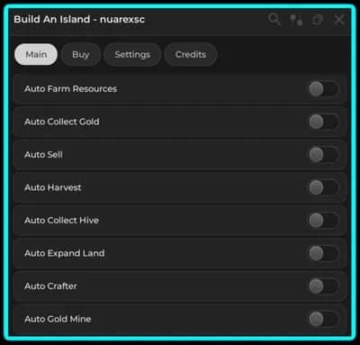 Preview of BUILD AN ISLAND SCRIPT - AUTO FARM & MORE